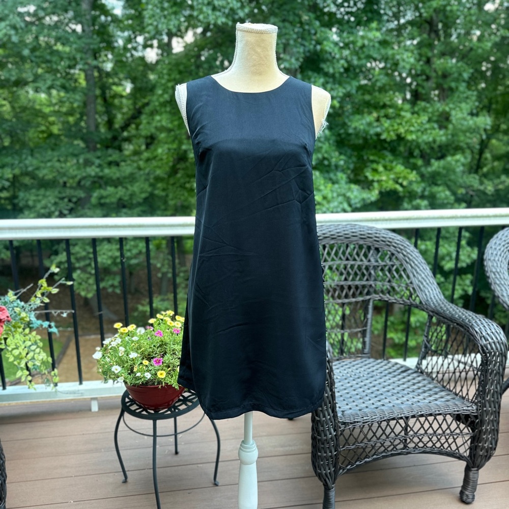 Lulu's Black and Silver Dress